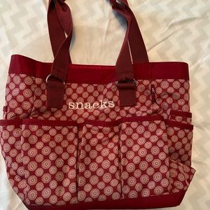 Tote/Snack bag with multiple pockets.